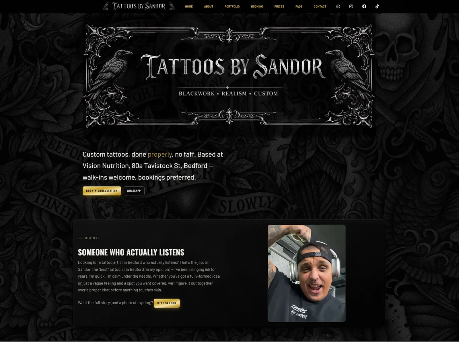 Tattoos by Sandor