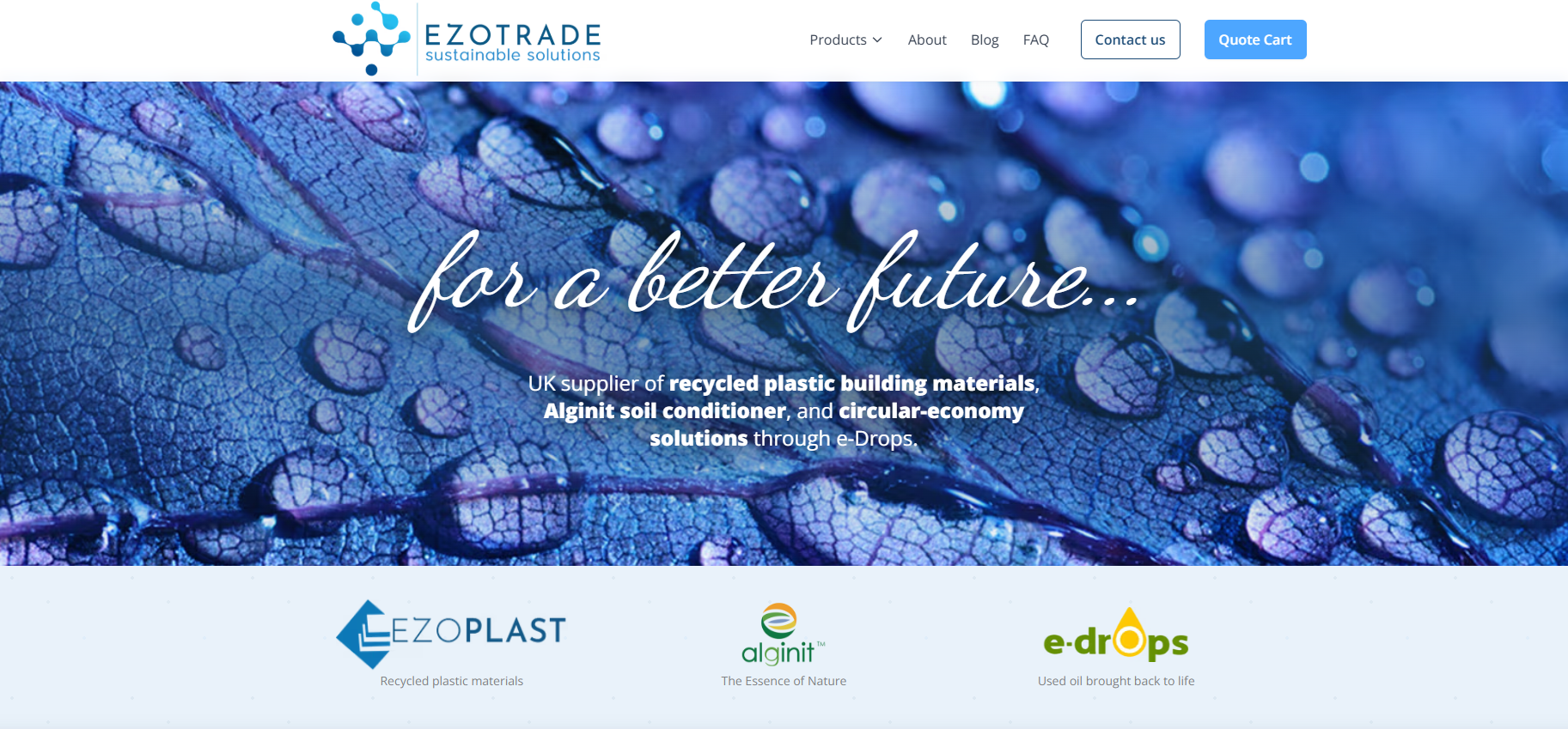 Ezotrade Recycled Plastics Platform