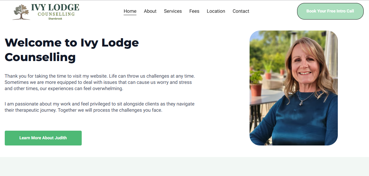Ivy-Lodge Counselling Website